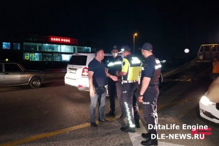 Bakıda xüsusi karantin qaydalarını pozan sürücünün sərxoş olduğu müəyyən edilib - FOTO