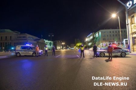 Bakıda iki həftəlik sərt karantin rejiminin ilk gecəsi - FOTO