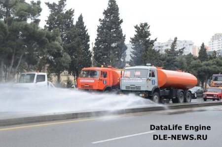 Sabah Bakıda gücləndirilmiş dezinfeksiya işləri aparılacaq