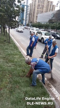 Nəsimi rayonunda abadlıq-quruculuq işləri davam etdirilir