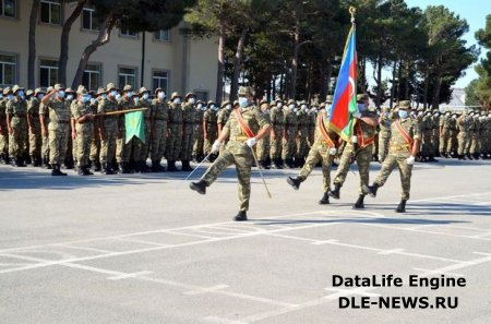 Azərbaycan Ordusunda andiçmə mərasimi keçirildi - FOTO