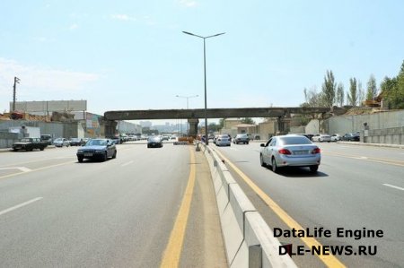 Xırdalan dairəsi yaxınlığındakı dəmir yolu körpüsünün sökülməsinə başlanıldı