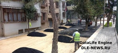 Nəsimi rayonunda abadlıq işləri davam etdirilir