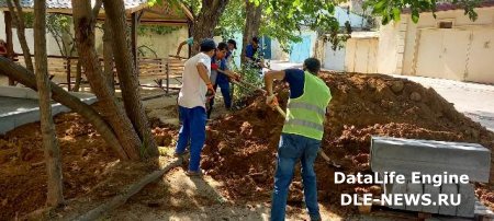 Nəsimi rayonunda abadlıq işləri davam etdirilir