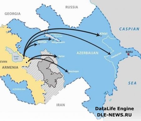 Erməni terrorçularının Azərbaycan ərazilərini hədəf alan raket zərbələri ilə bağlı XƏRİTƏ