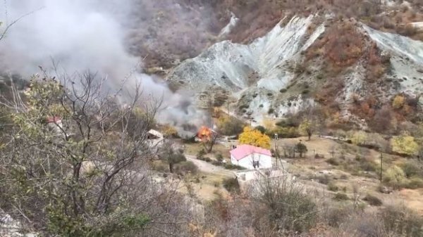 Qarabağı tərk edən ermənilər torpaqlarımıza mina qoyur - FOTO