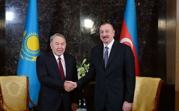 Nursultan Nazarbayev İlham Əliyevə məktub göndərdi