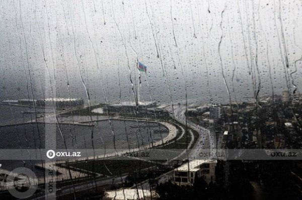 Sabahın hava proqnozu: Şimşək çaxacaq, yağış yağacaq, dolu düşəcək