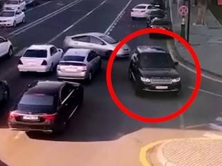 Bakıda bu "Range-Rover"in sürücüsü öncə polisdən qaçdı - Sonra isə...