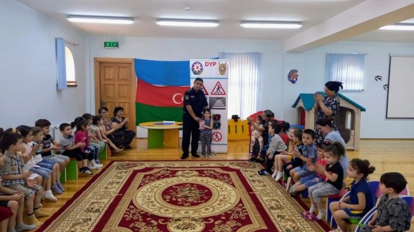 Şəki DYP uşaq bağçalarında maarifləndirmə  tədbirlərini davam etdirir.