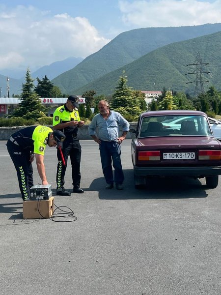 Şəki DYP "Təhlükəsizlik aylığı"na start verdi.  