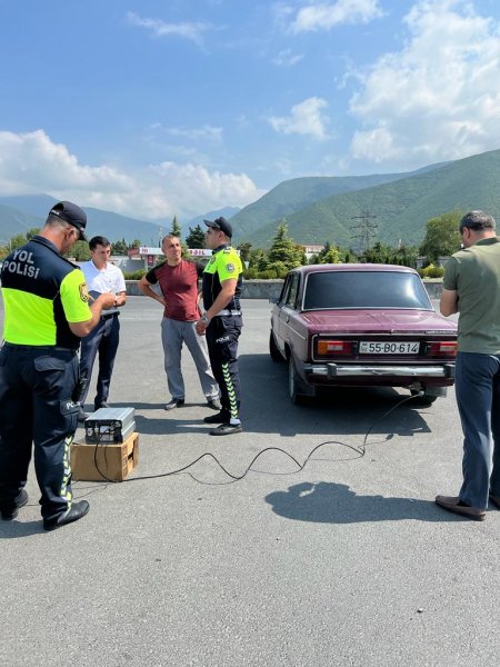 Şəki DYP "Təhlükəsizlik aylığı"na start verdi.  