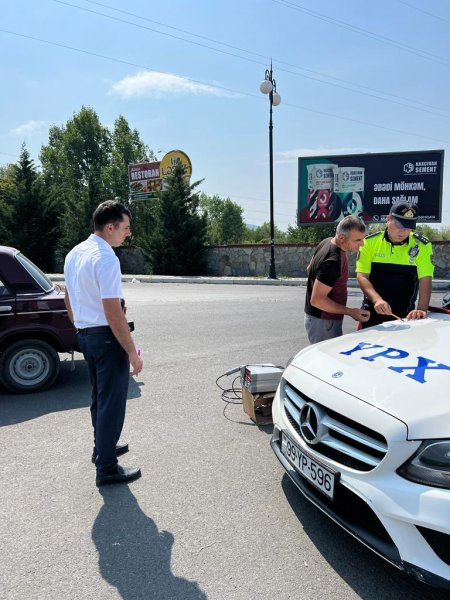 Şəki DYP "Təhlükəsizlik aylığı"na start verdi.  