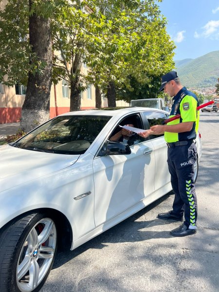 ŞƏKİ DYP “DİQQƏT, UŞAQLAR!” AYLIĞI ƏRƏFƏSİNDƏ TƏHLÜKƏSİZLİK TƏDBİRİ KEÇİRİB