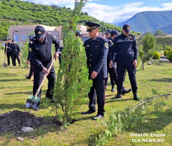 ŞƏKİ POLİSİ, ULU ÖNDƏR HEYDƏR ƏLİYEVİN ANADAN OLMASININ 100-CÜ İL DÖNÜMÜNƏ HƏSR OLUNAN TƏDBİR KEÇİRİB