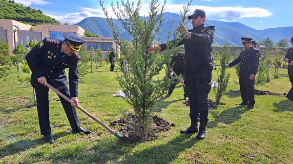 ŞƏKİ POLİSİ, ULU ÖNDƏR HEYDƏR ƏLİYEVİN ANADAN OLMASININ 100-CÜ İL DÖNÜMÜNƏ HƏSR OLUNAN TƏDBİR KEÇİRİB