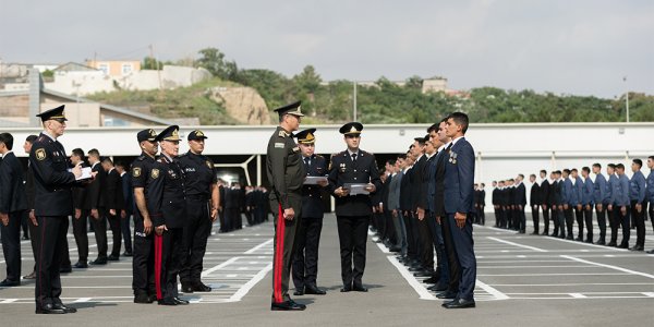 Daha 29 Vətən müharibəsi iştirakçısı polis orqanlarında xidmətə qəbul olunub