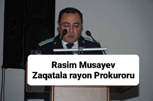 ELYAZ YAZAN, ZAQATALA RAYON PROKURORUNDAN TƏŞƏKKÜR YAZIB